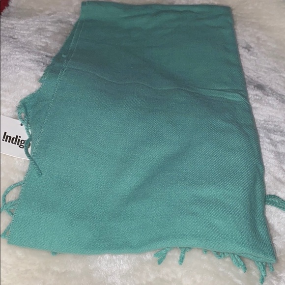 Indigo Teal Scarf NWT - Picture 5 of 7